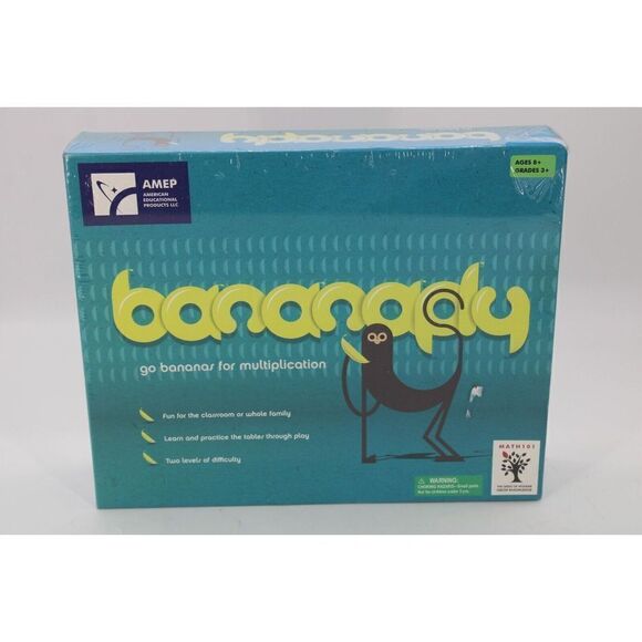 American Educational Products SR-1591 Bananaply Game (School Multiplication) - Picture 1 of 6